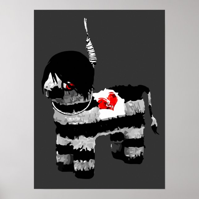 Poster emo pinata (Frente)