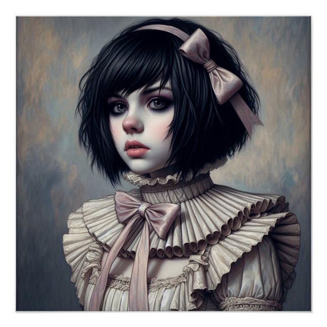 Póster Emo Ribbons e Ruffles (Frente)