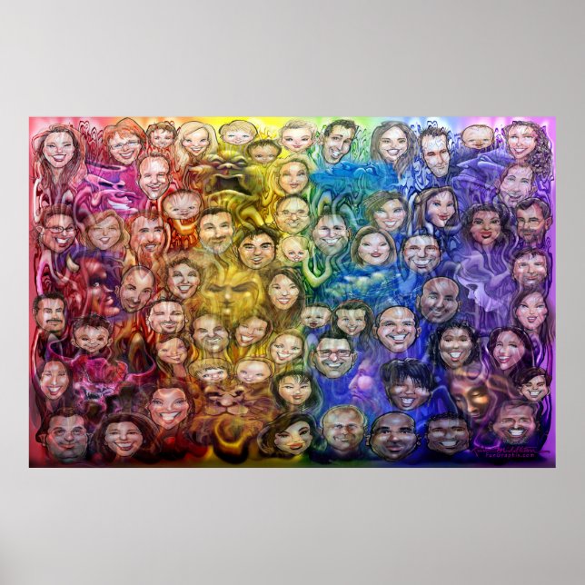 Poster Emoções Intertecidas (Frente)