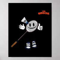 Emoji Badminton Sports Thumb Up