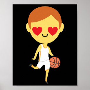 Poster Emoji, Garoto de Basquete