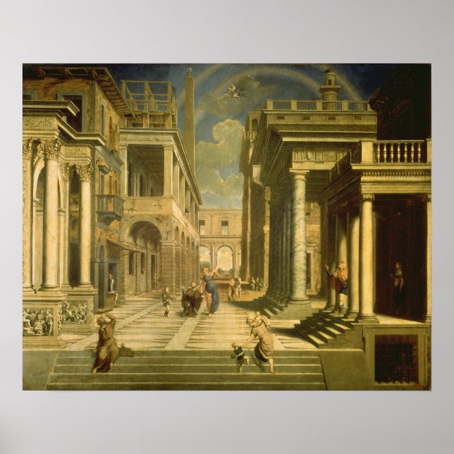 Póster Emperor Augustus and the Sibyl, 1535 (Frente)