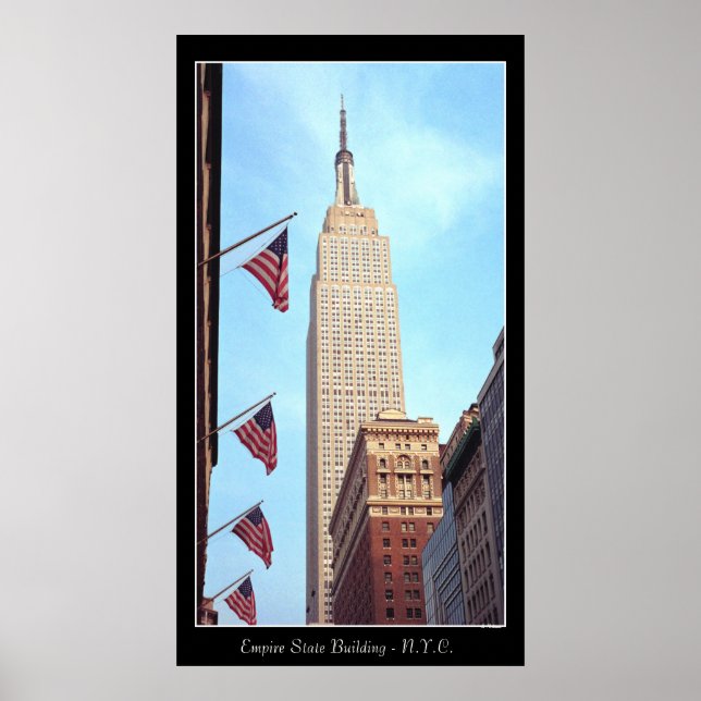 Póster Empire State Bldg. (Frente)