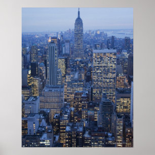 Póster Empire State Building