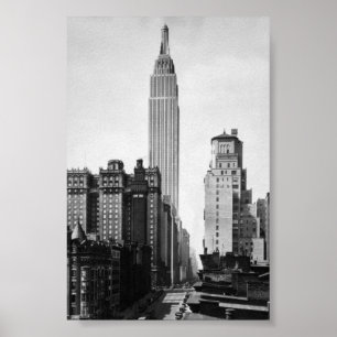 Poster Empire State Building - 1931
