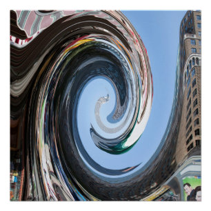 Póster Empire State Building, 42ª Rua, Nova Iorque