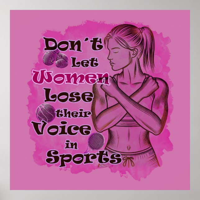 Poster Empoderamento das mulheres. As mulheres falam por  (Frente)