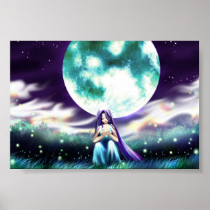 Poster Empregada doméstica da lua