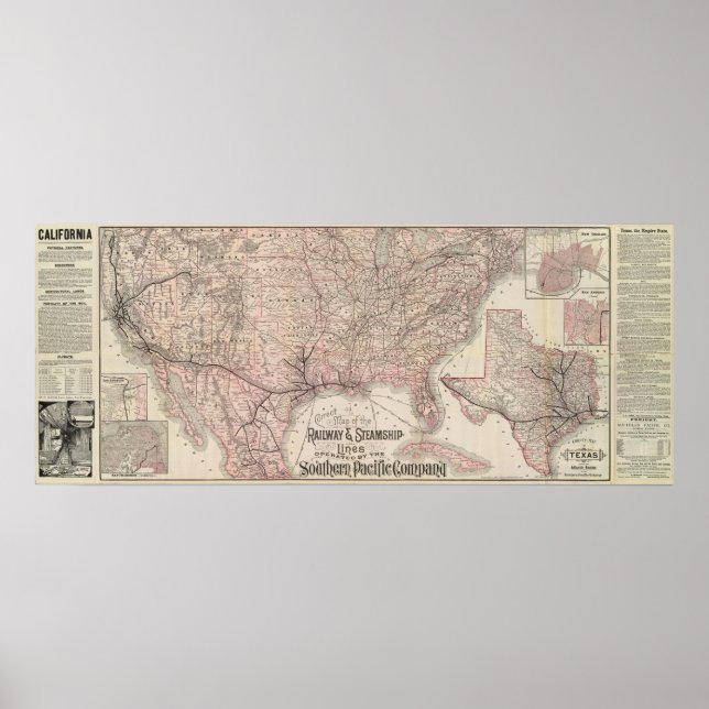 Póster Empresa do Pacífico Sul (Frente)