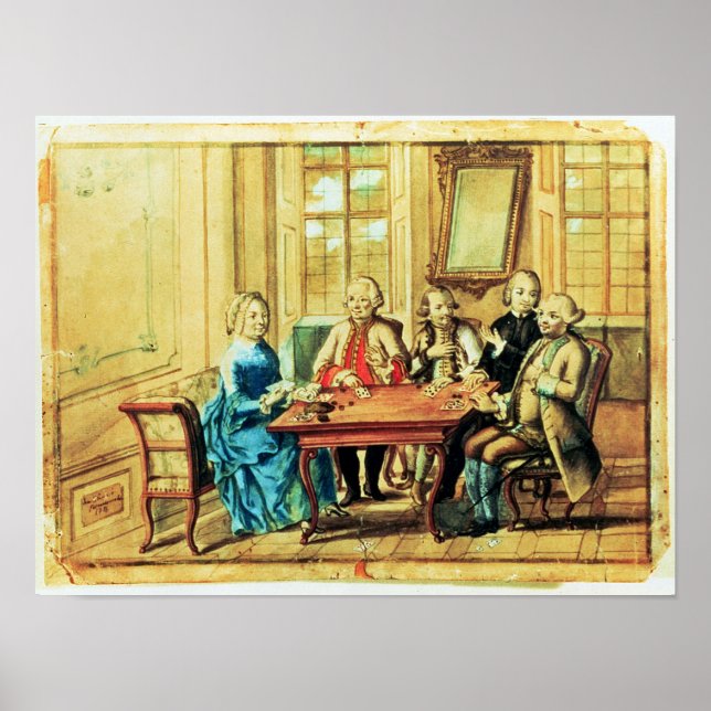 Póster Empress Maria Teresa da Áustria (Frente)