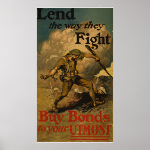 Poster Emprestem o modo como lutam