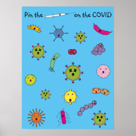 Poster Empurre a Agulha no COVID