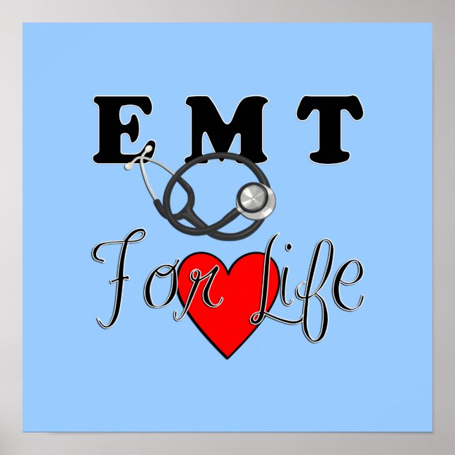 Poster EMT para a Vida (Frente)