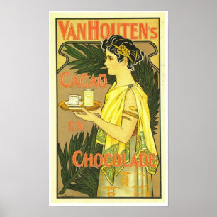 Poster En Chocolade do cacau