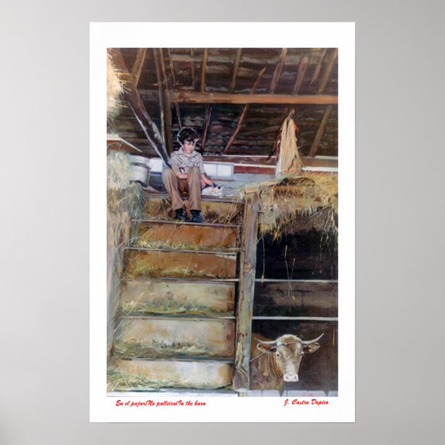Poster En el pajar (Frente)