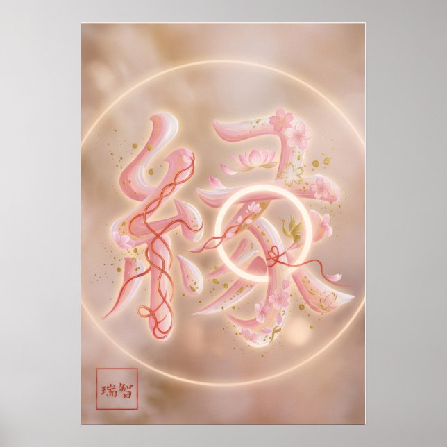 Poster En:  Elegant Calligraphy  En Art260010011 (Frente)