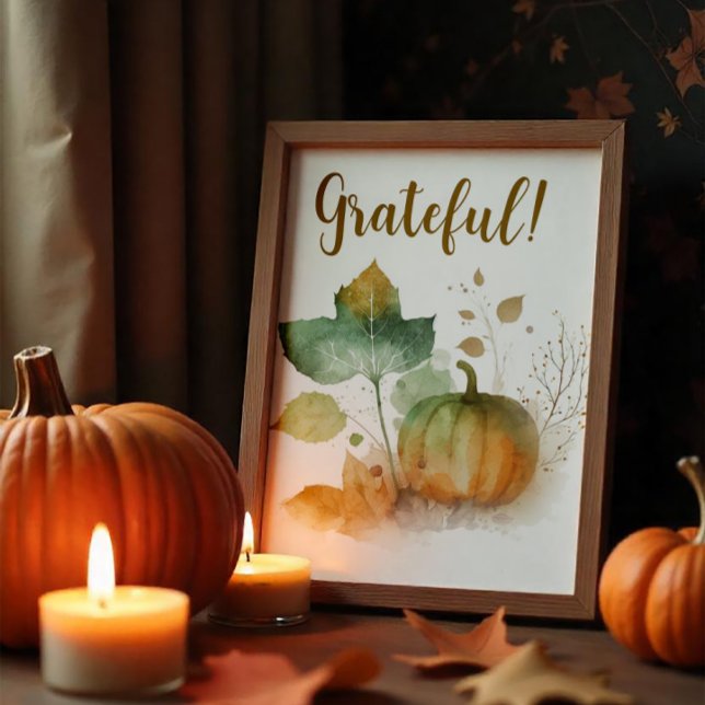 Poster Enamorarse Abóbora Rústica (Criador carregado)