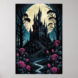 Poster Encantado Castle Fantasy