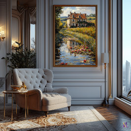 Poster Encantadora Casa Nacional por Lily Pond Impression