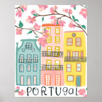 Encantamento de casas em Portugal Trabalho de arte