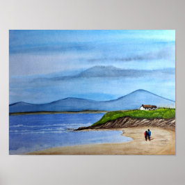 Poster Encantando Bluff pelo mar