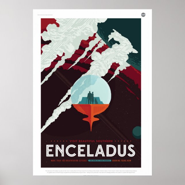 Póster Encélado (Frente)