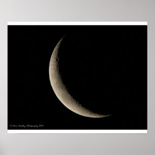 Póster Encerando a lua crescente