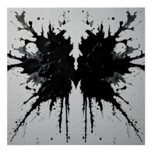 Póster Encerramento do Rorschach Inkblot