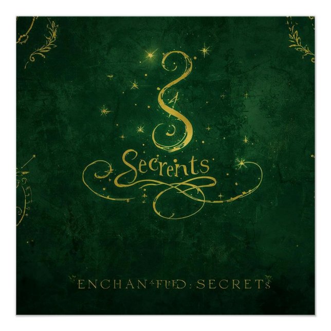 Póster Enchanted Secrets – Golden Sigil (Frente)