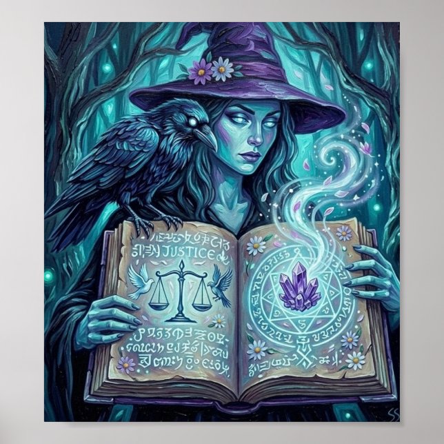 Poster EnchantedBlueForest (Frente)