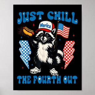 Poster Enche A Quarta Festa Engraçada 4 De Julho Patr