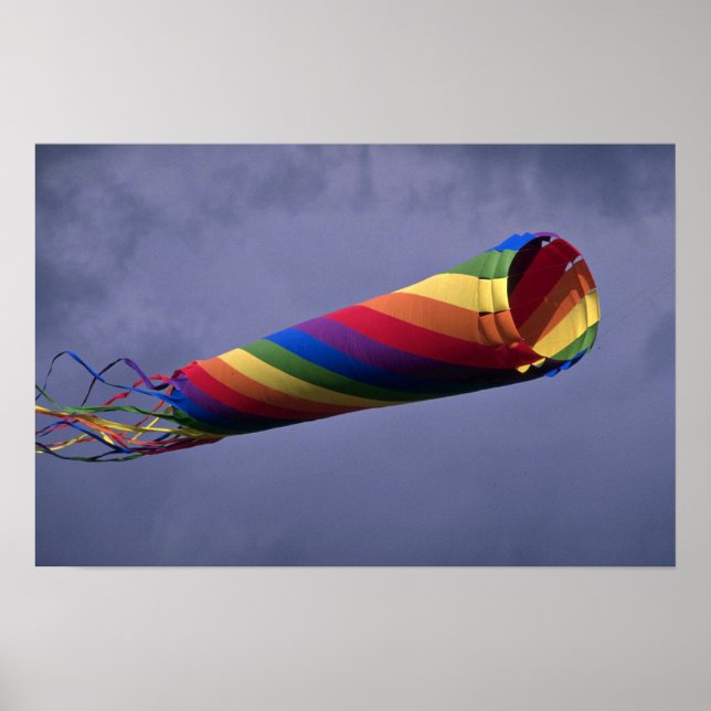 Poster Enche Colorido e para-brisas colorido (Frente)