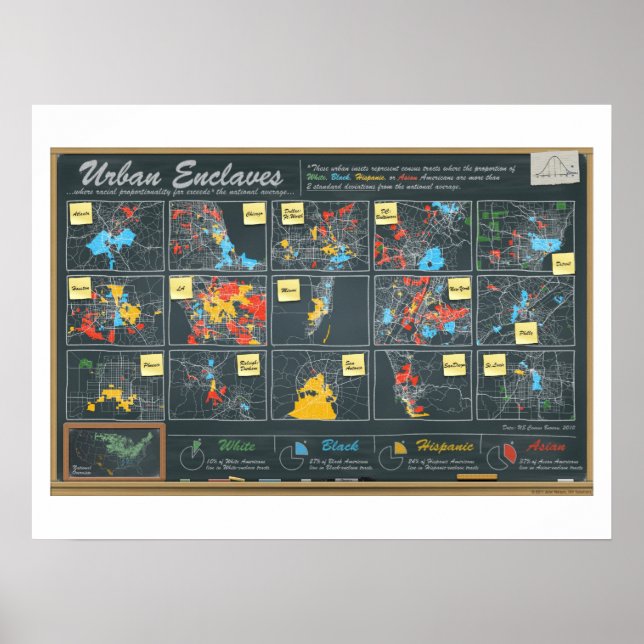 Póster Enclaves Urbanos (Frente)