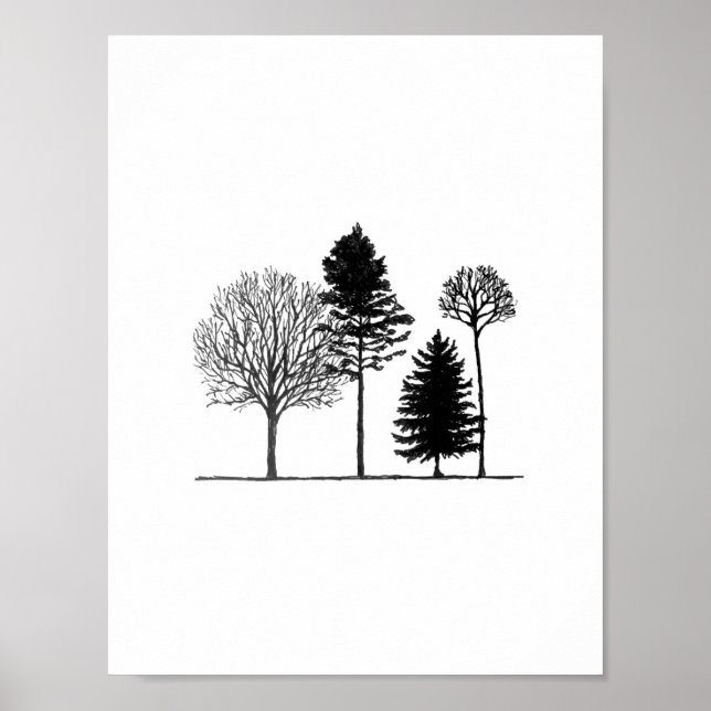 Póster Encontrado: Árvores Familiares (Frente)