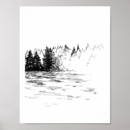 Poster Encontrado: Nevoeiro da natureza