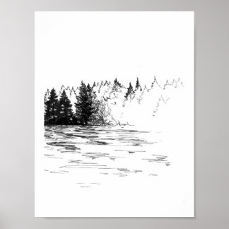 Poster Encontrado: Nevoeiro da natureza