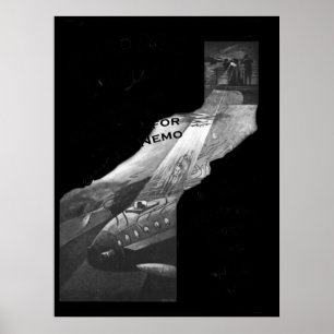 Poster Encontrando Nemo Jules Vernes Novo Livro Steampunk