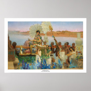 Póster Encontrar do ~ (exato) Alma-Tadema de Moses