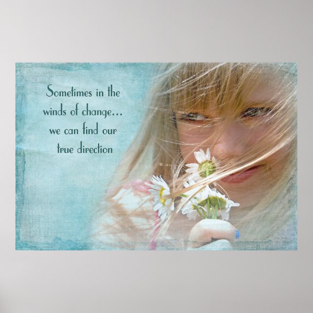 Poster Encontre nossa direção real (Frente)