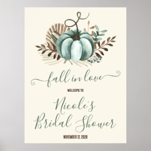 Poster Encontre o Amor, Abóbora Azul, Chuveiro de Noiva F