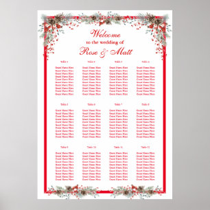 Poster Encontre seu assento no Natal