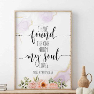 Poster Encontrei A Música De Salomão 3:4