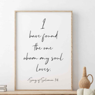 Poster Encontrei A Música De Salomão 3:4