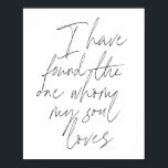 Poster Encontrei aquele que minha alma ama Script<br><div class="desc">Encontrei aquele que minha alma ama Script</div>