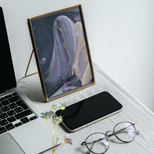 Póster Encontro Cósmico, tamanho do portfólio