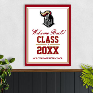 Poster Encontro de Ex-Alunos da Mascote da Escola