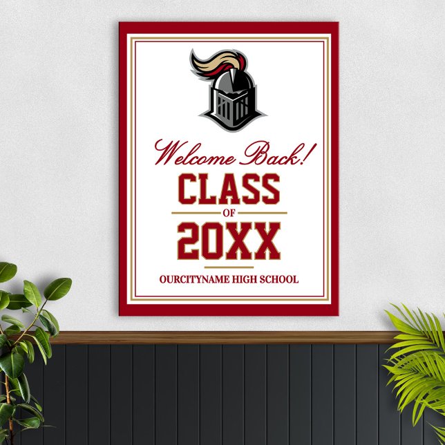 Poster Encontro de Ex-Alunos da Mascote da Escola (Criador carregado)
