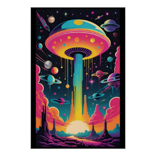 Póster Encontro de OVNI no Planeta 9