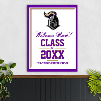 Poster Encontro de Reunião de Turma da Mascote Escolar
