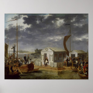 Póster Encontro entre Napoleon Bonaparte